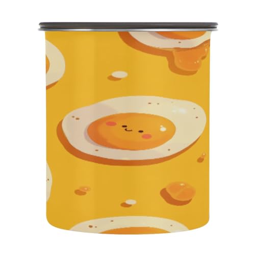 Envase hermético de acero inoxidable para café 900ml