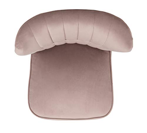 Sillón Retro Glam Terciopelo Malva miniatura 6