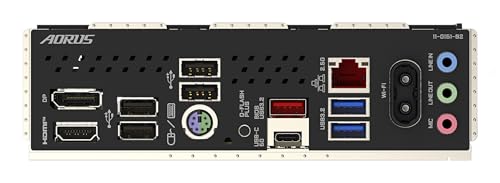 GIGABYTE B840M AORUS ELITE WIFI6E Scheda Madre – CPU AMD Ryzen 9000, VRM a 10+2+2 fasi, fino a 8200 MHz DDR5 (O.C.), 2 x M.2 PCIe 4.0, Wi-Fi 6E, LAN 2.5 GbE, USB 3.2 Gen 2 - Scheda madre - Immagine 4