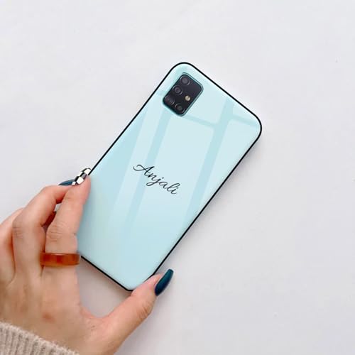 Image of COLORflow Back Cover Compatible with Samsung A71 | Solid Color Customized | Shockproof TPU Bumper with Camera Protection Back Cover Compatible with Samsung Galaxy A71