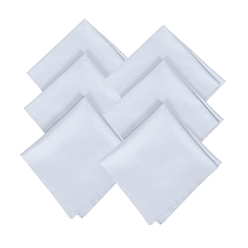 Image of AEC ClearPro Ultra Premium Microfiber Cleaning Cloth for Mobile Screen, Camera Lens, Glasses, Laptop, Tablet & Monitor | Lint-Free, Washable | 12 x 12 Inch (Gray, Pack Of 6)