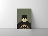 Affiche Batman INSPIRED - Batman - Affiche Batman - Impression Batman - Art - DC - Impression comique
