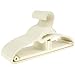 20Pcs Plastic Hangers Non Slip Coat Hangers with Wind-Proof Clip S-Shaped Opening Clothes Hangers Multifunctional Closet Hangers Space Saving Hangers for Shirts Pants Dresses 41x0.8x21.5 cm(20)