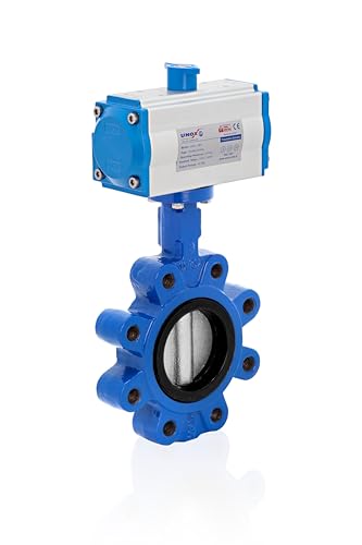 UNOX Pneumatic Actuated Butterfly Valve DN200 (8