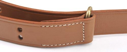 M1907 Military Leather Rifle Sling Marked 1942 Brass Hardware Garand Springfield