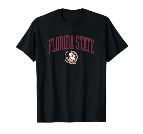 Florida State Seminoles Arching Black Officially Licensed T-Shirt