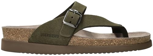 Image of Mephisto Women's Helen Flat Sandal, Loden, 9