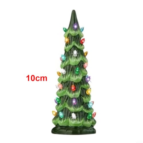 Árbol de Navidad retro para regalar en Reyes con luces automáticas LED 3