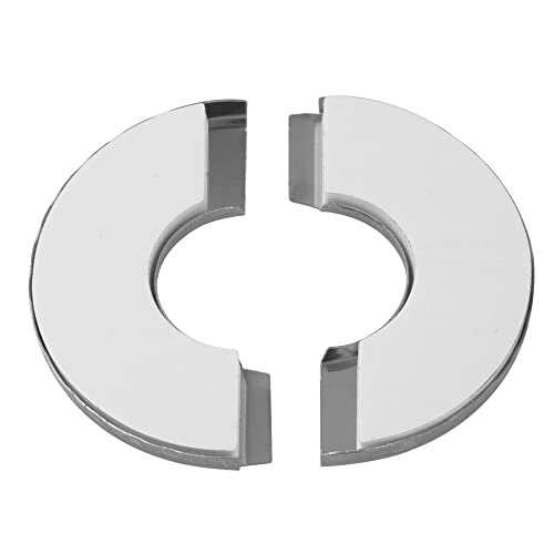 Rrina 4Pcs 304 Stainless Steel Wall Split Flange Round Escutcheon Plate Cover For Various Pipes (22Mm/087In) #TOP3