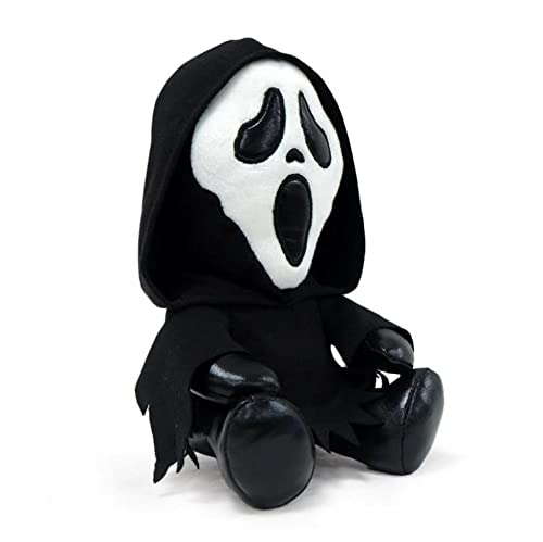Scream Ghostface Plush Toy, Monster Horror Plush Figure Toys, Reaper is here, Christmas Stuffed Doll Terrors - Scream - Ghostface Gifts 6.7 in