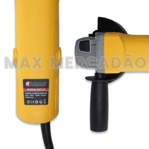 Lixadeira Esmerilhadeira Angular 4 1/2 115mm 600w Knakasaki !! (110)