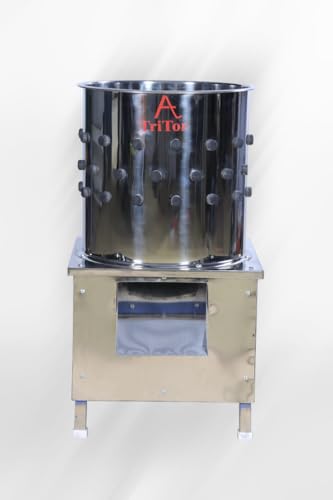 Image of Tritor 5 Chicken Feather Cleaning Machine - 1.5 HP Tritor Heavy Duty Motor 100% Copper Coil /Tritor 5 Chicken Defeathering Machine /Tritor 5 Chicken Feather Removing Machine