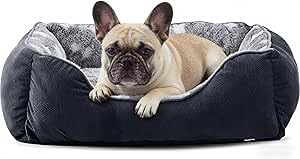 FURTIME Cama para Perros Pequeños Antideslizante y Antiestres - Caseta Lavable, Colchón, Cuna, Sofá