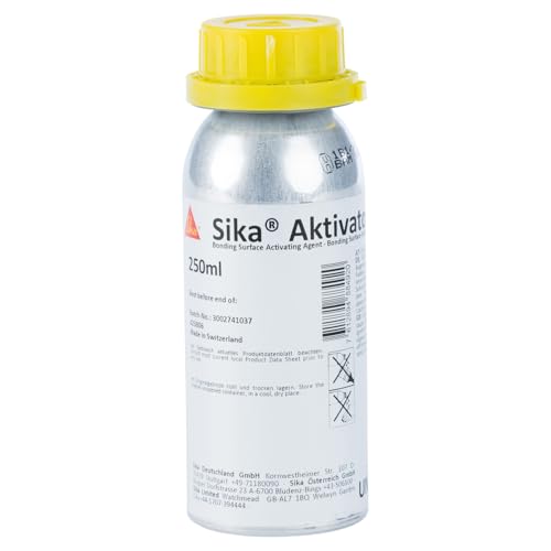 Sika – Haftreiniger auf Lösemittelbasis – Sika Aktivator-205 Transparent – für nicht poröse...