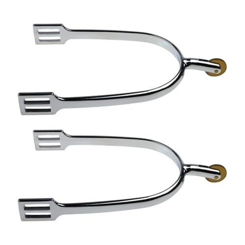 High Strength Chrome Plated Equestrians Spurs Neck Cycling Equipment for Men