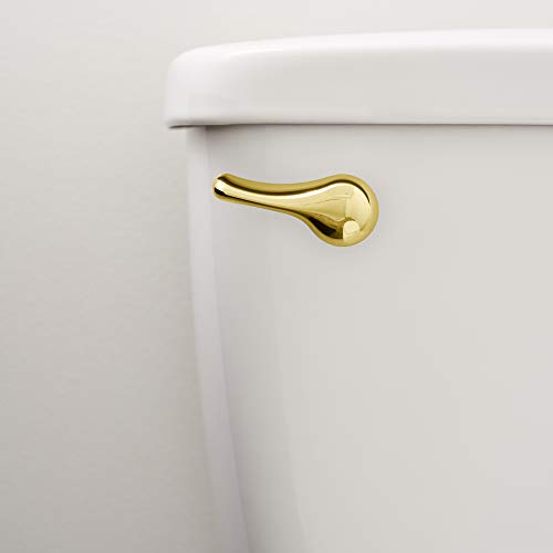 Qualihome Brass Polished Toilet Tank Flush Lever Handle
