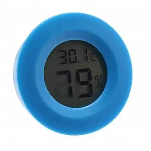Mini thermomètre numérique rond haute précision avec capteur d'humidité électronique lot de 3
