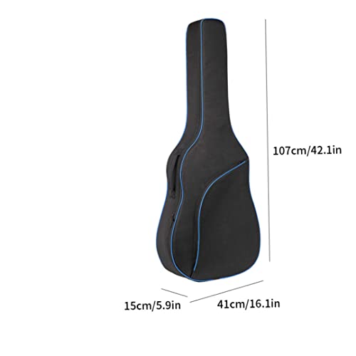 NIDONE Guitar Bag 41-inch Instrument Case Thick Acoustic Guitar Backpack with Double Straps Pad for Electric Guitar Bass… - Les Beatles, Paul McCartney, John Lennon, RIngo Starr, George Harrison NIDONE Guitar Bag 41-inch Instrument Case Thick Acoustic Guitar Backpack with Double Straps Pad for Electric Guitar Bass… – Image 7