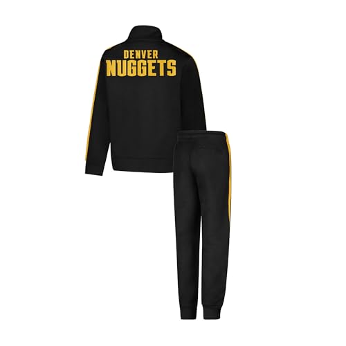 Image of Ultra Game Youth NBA Official Super Soft Full Zip Active Track Jacket and Pants Set