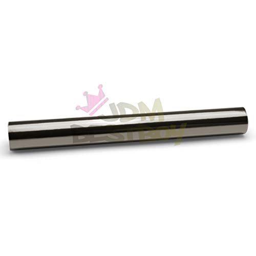 Jdmbestboy Free Tool Kit Premium Dark (Black) Chrome Car Vinyl Wrap Sticker Decal Sheet With Bubble Free - 24"X60" (2Ft X 5Ft) #TOP3