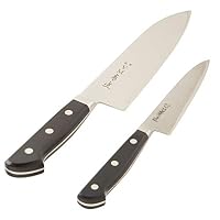 Amazon｜刀舟技研 包丁 2丁セット (三徳・ペテ) 180mm・120mm 「 房近
