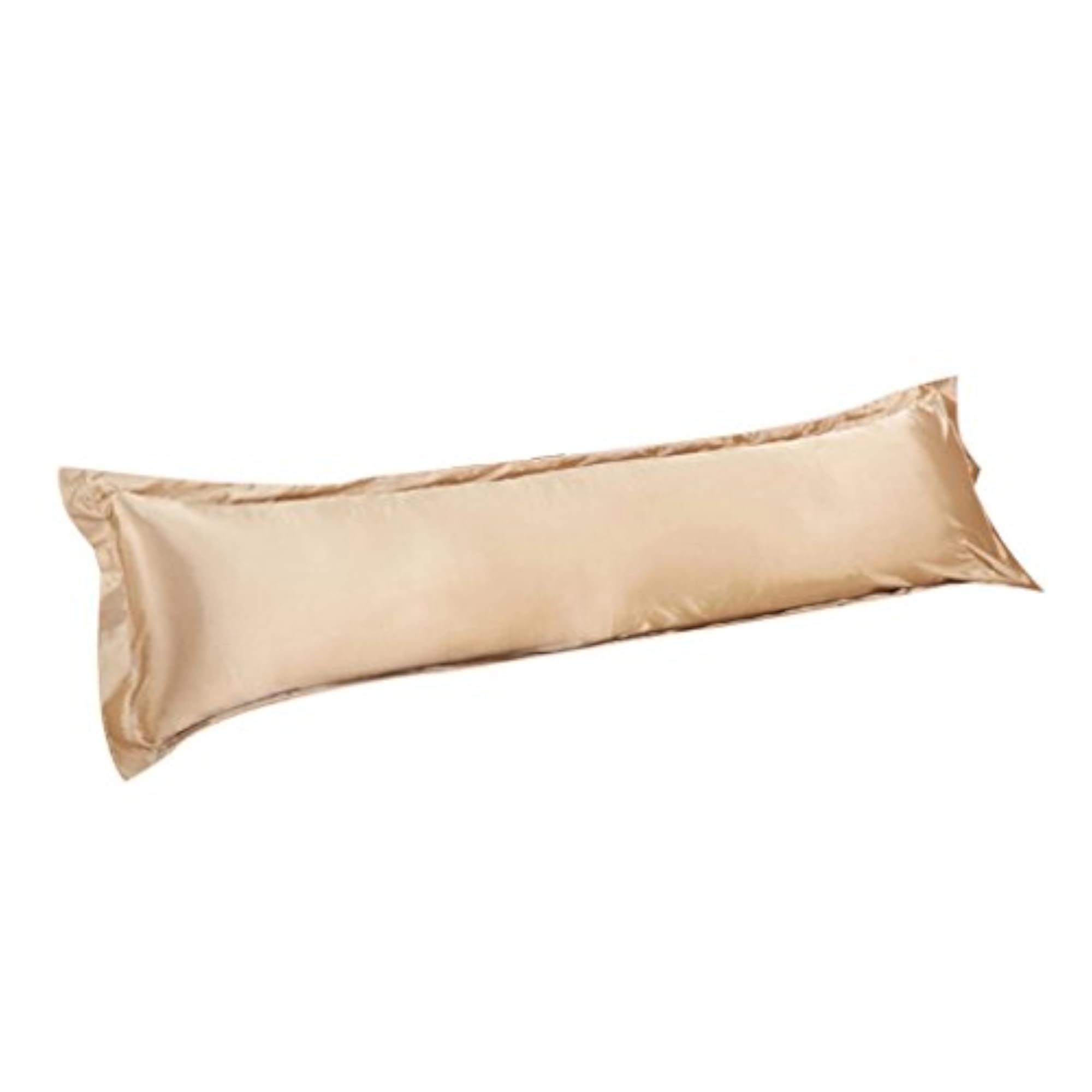 Solid Color Luxury Silk Body Full Long Pillow Case Cover