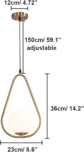 Lámpara colgante para sala de estar moderna y comedor de diseño moderno 2