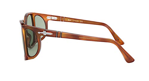 Image of Persol PO0005-96 /52 Sunglasses TERRA DI SIENA W /GREEN 54mm