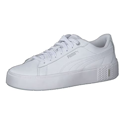 Image of Puma Carina 2.0 Synthetic Leather Lace Up Women's Sneakers