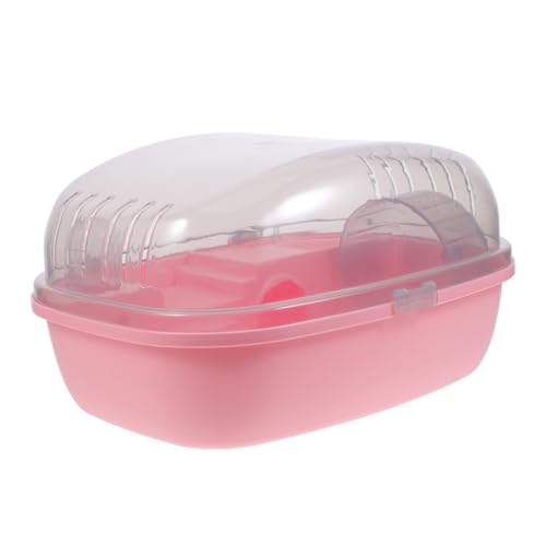 Totority Small Animal Travel Carrier Hamster Cage Portable Abs Material Guinea Compatible