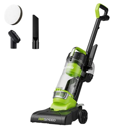 Eureka Airspeed Ultra-Lightweight Compact Bagless Upright Vacuum Cleaner, NEU10AE4, Green Green AirSpeed NEU10AE4
