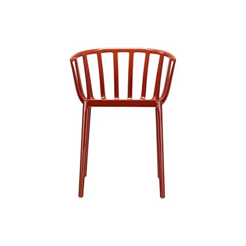 Silla Kartell Venice, Policarbonato, Rojizo Cover