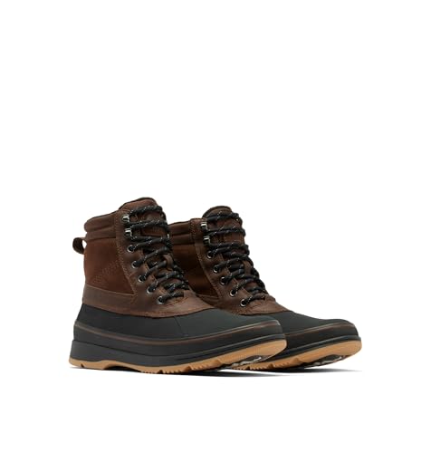 Sorel Ankeny 2 Boot Plus WP, Botas de invierno impermeables, Hombre, Tobacco Black Collection 2024 2025, 40.5 EU