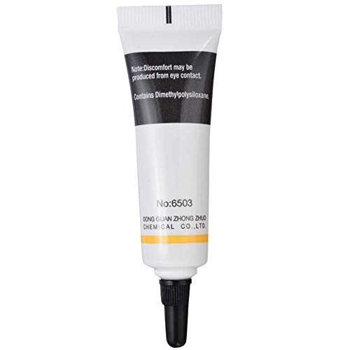 Valink - Grasa lubricante de silicona de grado alimenticio impermeable para anillos o anillo fontaneros 10 g nuevo