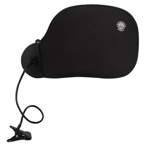 Office Cubicle and Desk Shade, Adjustable Desk Shade to Block Overhead Light Cover Office Supply for Privacy Glare Reduction Comfortable Essential Modern Working Accessory Decor