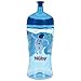 Nuby Printed Kids Pop Up Sipper Water Bottle, Colors May Vary, 1 Pack, 12 Oz., Multi