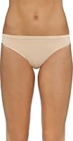 Calvin Klein Women's Pure Seamless Thong, Nude, X-Small