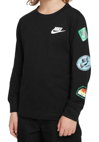 Tee-shirt Nike Retro Sticker Ls sweatshirt mixte pour éviter le coup de froid en automne