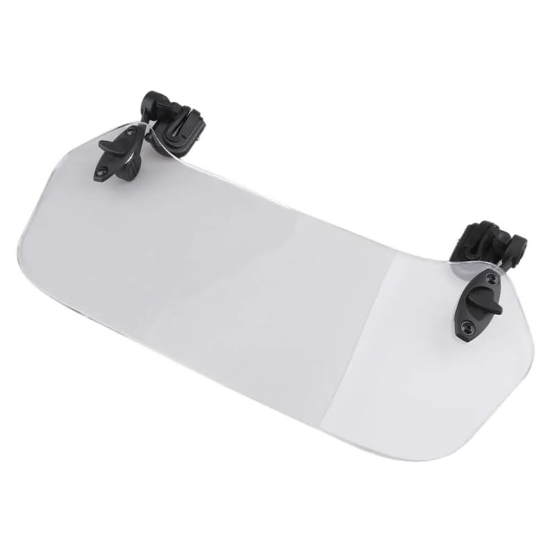 Extension de pare-brise pour moto becquet aérodynamique de haute précision 370mm