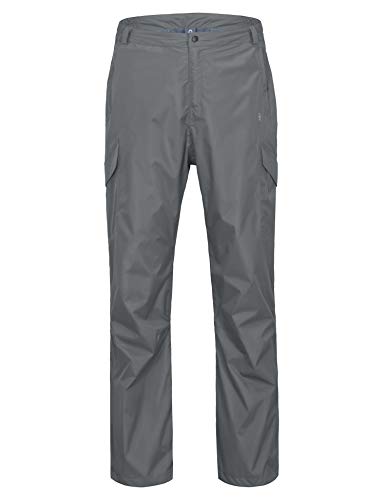 Little Donkey Andy Pantalones de lluvia impermeables de los hombres de golf transpirable senderismo ropa de lluvia gris talla L Cover