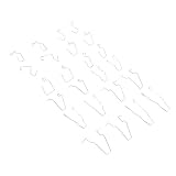 24pcs żarówka Zatrzymanie Sprężyn, Uniwersalny Samochód Reflektor Reflektora Dip Dip Zanurzona Belka Uchwyt żarowy, Klipsy Sprężynowe dla żarówek H1 H3 H4 H7