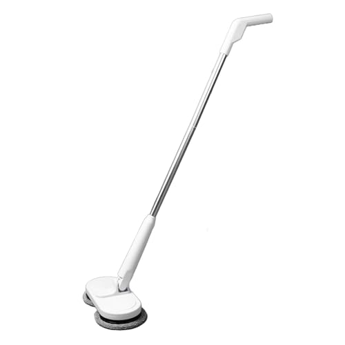 Trapeador Eléctrico Inalámbrico para Limpieza de Pisos, Limpiador de Pisos Profesional de Mano Trapeadores de Doble Autopropulsados ​​​​eficientes y Recargables para