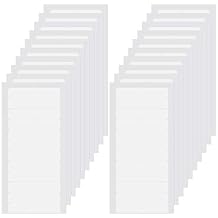 Blulu 360 Pcs White Hair Extension Tape Tabs Bulk Double Sided Strong Adhesive Hair Tape in Extension Replacement Wig Strip Waterproof Beauty Tool for Lace Wigs Toupee Hairpiece Supplies