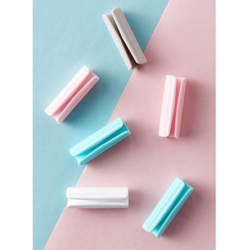 HEALLILY 12piezas Clips Sujetadores para Sábanas Antideslizantes Fijadores para Ropa de Cama y Fundas de Sofá Accesorios para Sábanas Bajeras Color Rosa Cereza