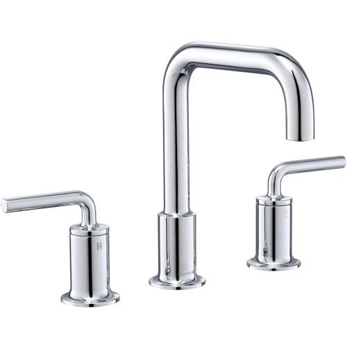 Lava Odoro 3 Hole Bathroom Faucet, Chrome Solid Brass Bathroom Faucet