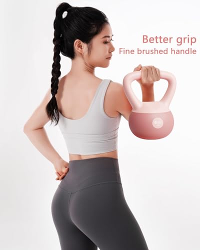 Fitness Soft Kettlebells, with Cushioned Impact-Resistant Base and Anti-Slip,Soft Vinyl Kettlebells, and Personal Training - Image 6