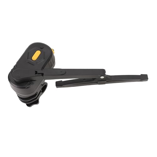 Motorcycle Helmet Windshield Wiper, 170 Degree Wiping, Telescopic Bracket, Motorcycle Windscreen Wiper with 2 Speed for Electric Bike