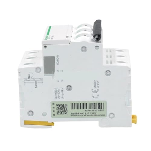 Disyuntor de vacío mini MCB Acti 9 interruptor automático trifásico IC65N 3P D50A 2