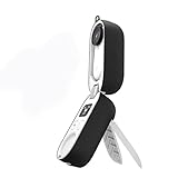 2. Hecho de goma premium, no solo ofrece protección adicional para tu cámara de acción Insta360 GO 2, sino que también ayuda a atrapar el calor para mejorar la duración de la batería en condiciones frías.