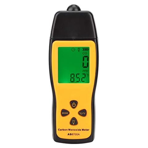 CO Gas Tester,Handheld Carbon Monoxide Meter High Precision CO Gas Tester Monitor Detector Gauge Cover